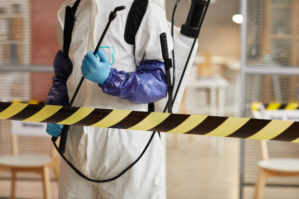 Professional Biohazard Cleanup technician working in Mapleton, IA